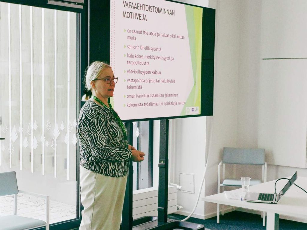 Stark VESA-start i Kyrkslätt. Den första VESA-grundutbildningen i frivilligarbete för äldre.