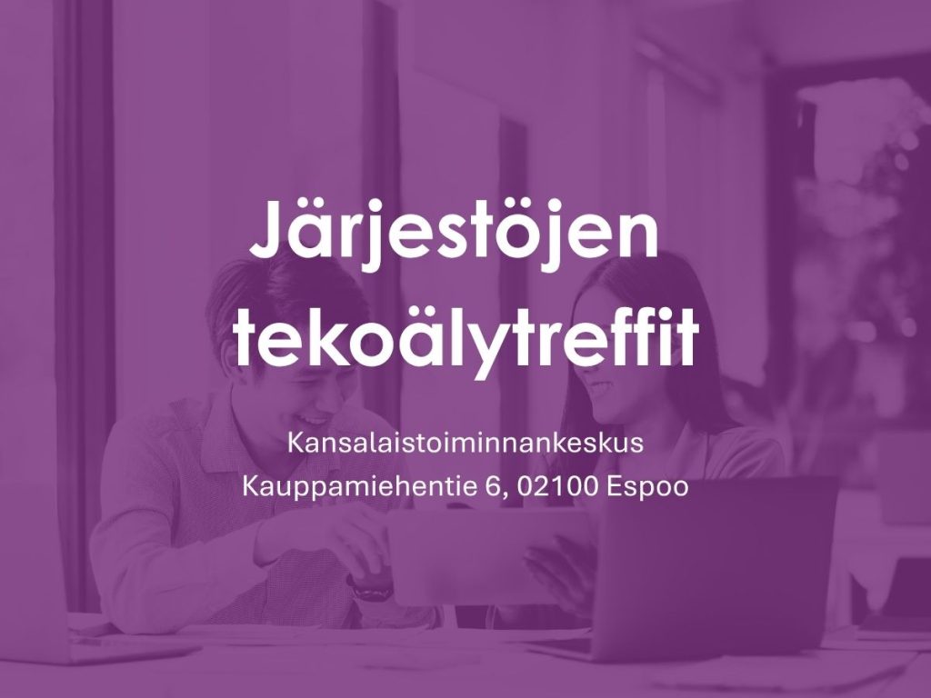 Järjestöjen tekoälytreffit