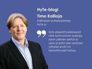 Sote-järjestöt haasteiden edessä (kuvassa blogin kirjoittaja Timo Kallioja)